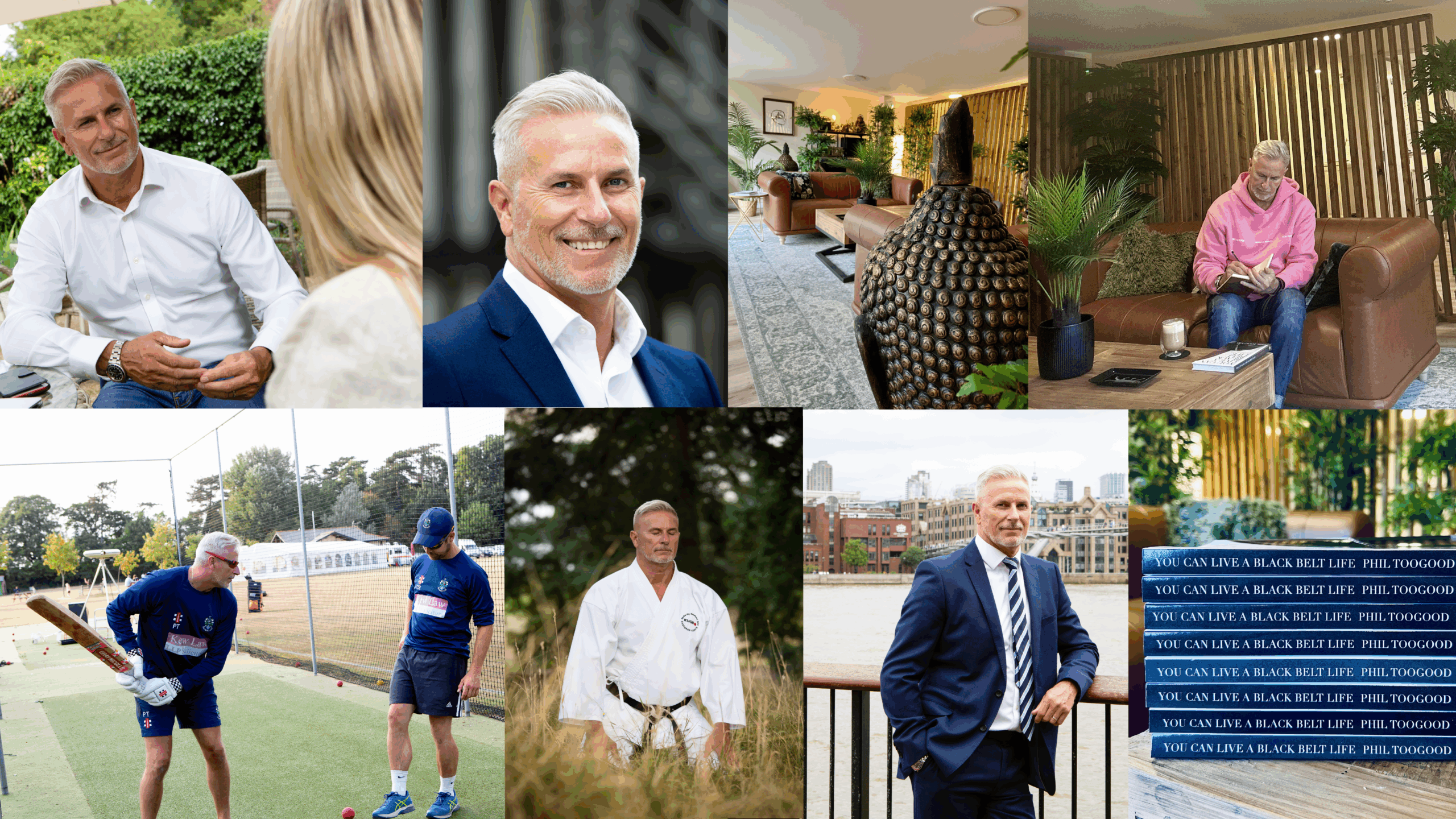 Images of Phill Toogood, leadership coach