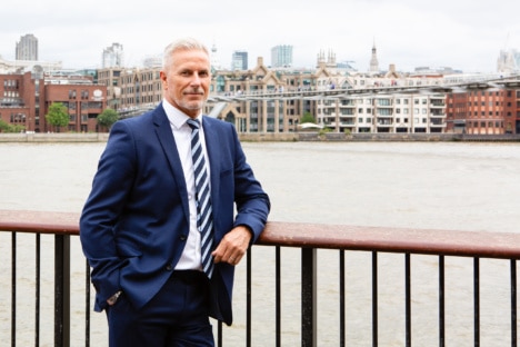 Phill Toogood in London, following an executive leadership coaching programme