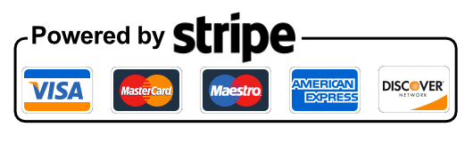 Powered by Stripe